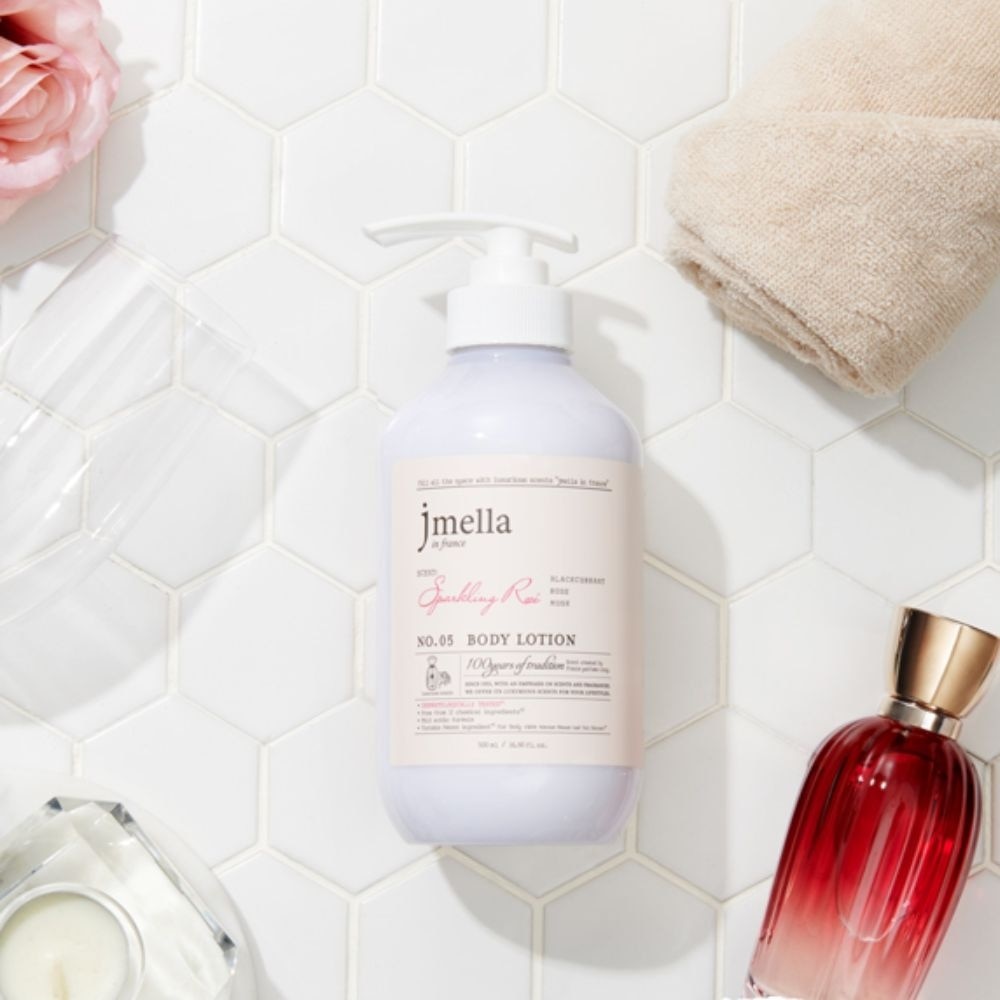 韓國Jmella香氛身體乳500ml-NO.05星耀玫瑰
