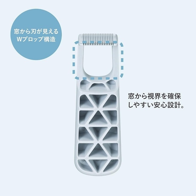 日本KAI貝印 Beauty男士敏感肌修體刀(1入) KTM-1B