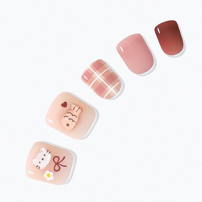 Dashing Diva/M 薄型經典美甲片-貓貓日常-30片