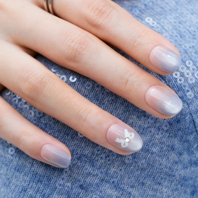 Dashing Diva Dashing Diva/F 時尚潮流美甲片-銀絲柔彩-30片