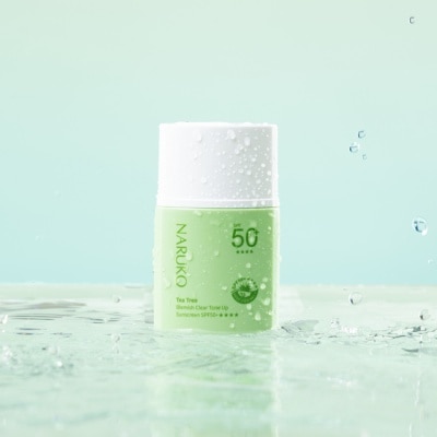 NARUKO 牛爾親研 NARUKO 茶樹抗痘潤色水防曬 SPF50+****30ml(海洋友善)