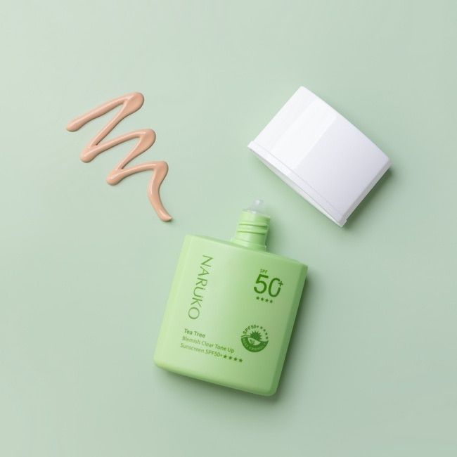 NARUKO 茶樹抗痘潤色水防曬 SPF50+****30ml(海洋友善)