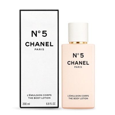 CHANEL 香奈兒 CHANEL 香奈兒 N°5 柔膚身體乳液(200ml)-國際航空版
