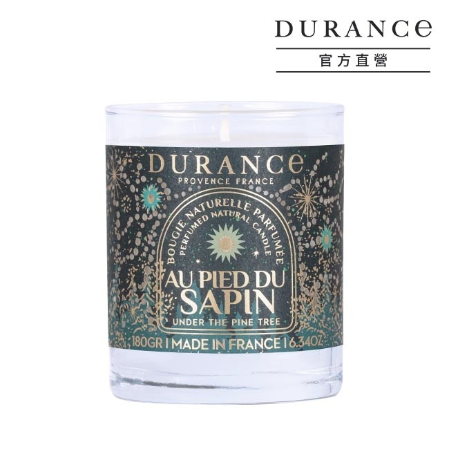 DURANCE朵昂思 冷松林間香氛蠟燭(180g)-節慶版E-專櫃公司貨