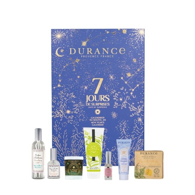 DURANCE朵昂思 7天倒數日曆-節慶版E-[100ml+50mlX2+75g+75ml+14ml+100g]-公司貨