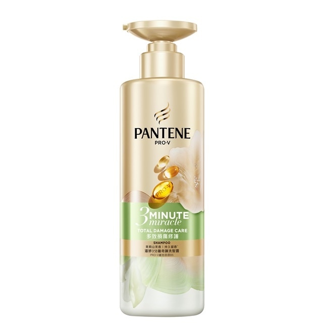 潘婷3 MINUTE MIRACLE茉莉山茶多效修護洗髮露470G