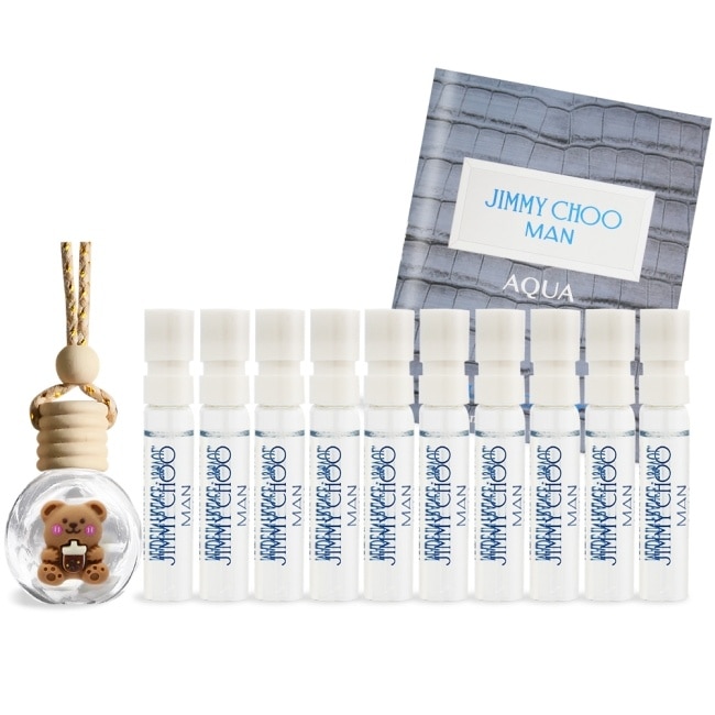 JIMMY CHOO 活力海洋淡香水針管(2mlX10)送擴香掛飾-專櫃公司貨