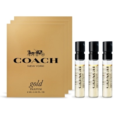 COACH COACH 時尚閃耀香精針管(2ml)X3-香水隨身針管試香-專櫃公司貨