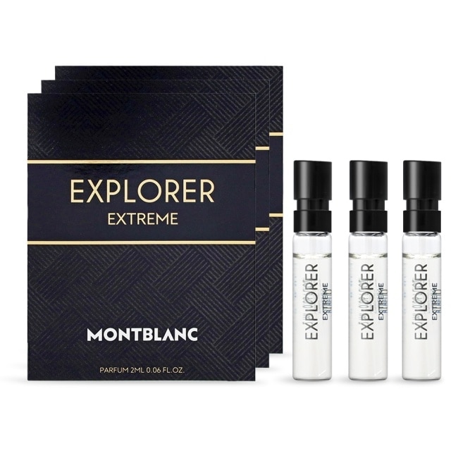 MONTBLANC 萬寶龍 探尋巔峰香精針管(2ml)X3-香水隨身針管試香-專櫃公司貨