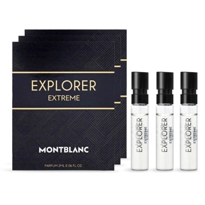 MONTBLANC 萬寶龍 MONTBLANC 萬寶龍 探尋巔峰香精針管(2ml)X3-香水隨身針管試香-專櫃公司貨