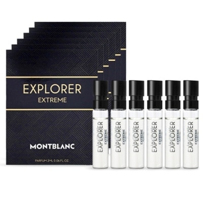 MONTBLANC 萬寶龍 MONTBLANC 萬寶龍 探尋巔峰香精針管(2ml)X6-香水隨身針管試香-專櫃公司貨