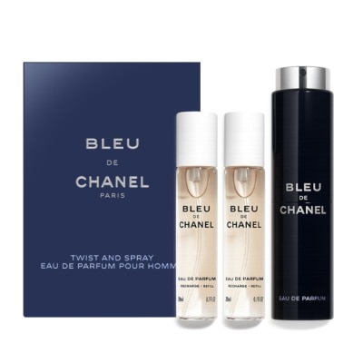 CHANEL 香奈兒 CHANEL 香奈兒 BLEU DE 藍色男性香水(20mlX3)EDP-國際航空版