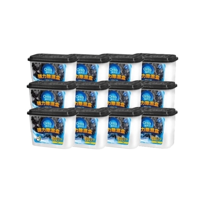 歐芮坦竹炭強力除濕盒800mlx36入/箱-箱購
