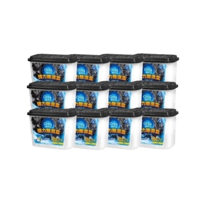 ORITA 歐芮坦竹炭強力除濕盒800mlx36入/箱-箱購