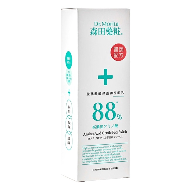 森田藥粧88胺基酸酵母溫和洗顏乳100g