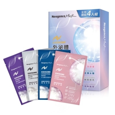 Neogence 霓淨思 霓淨思外泌體肌因面膜全效4入組