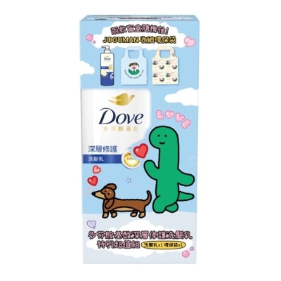 Unilever 聯合利華 多芬胺基酸深層修護洗髮乳x JOGUMAN超值組700g