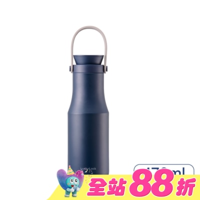 LOCK&LOCK樂扣樂扣 - 樂扣樂扣都會不鏽鋼保溫瓶/470ml/海軍藍