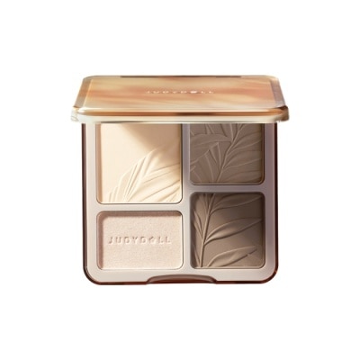 JUDYDOLL JUDYDOLL橘朵 打亮修容綜合盤9g 02樹影盤