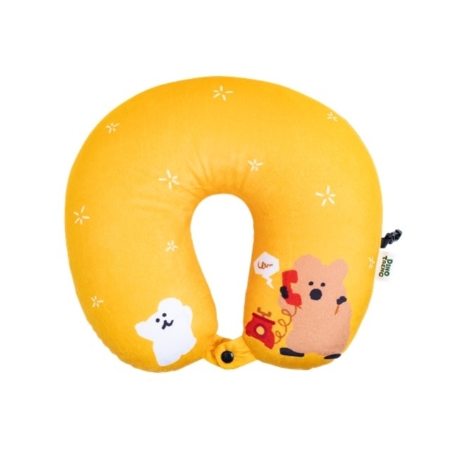 DINOTAENG 綠意圍繞U型枕 (黃)