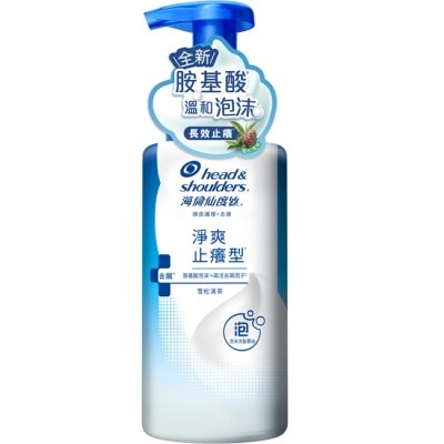 海倫仙度絲 海倫仙度絲淨爽止癢型泡沫洗髮慕絲360g