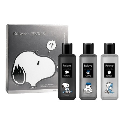 RELOVE Relove X SNOOPY聯名手洗精3入禮盒220mlx3