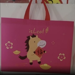 贈品-2026年春節馬年isLeaf品牌手提袋
