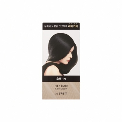 the SAEM 【韓國 THE SAEM 得鮮】絲柔黑髮霜60gX2