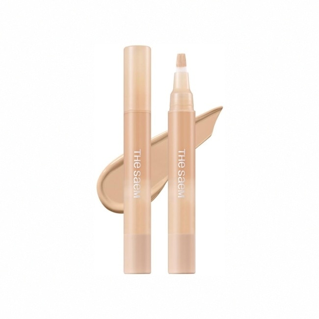 【韓國 THE SAEM 得鮮】完美液體遮瑕筆4ml 自然色