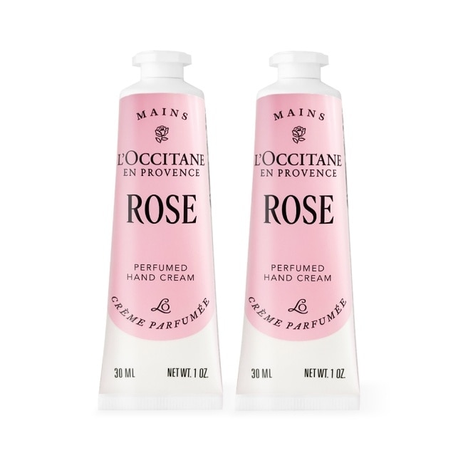 L’OCCITANE 歐舒丹 玫瑰護手霜(30ml)X2-全新包裝-專櫃公司貨
