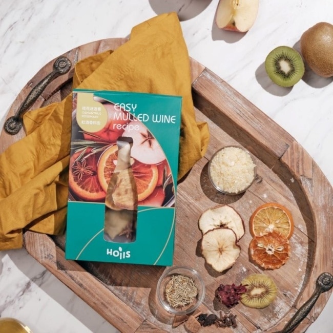 派對款紅酒香料包2盒組_黃檸檬柑橘、桂花迷迭香各一(可煮750ml)