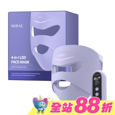 MIRAE未來美 - 未來美LED嫩膚美容面膜儀(1入/盒)