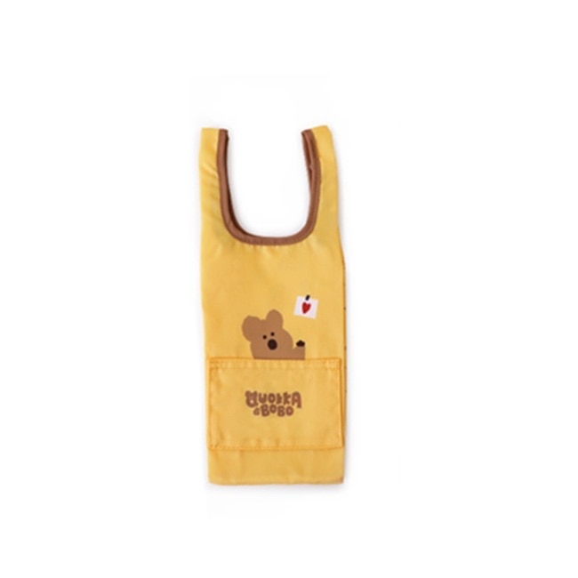 Norns-DINOTAENG雙耳飲料袋(愛心/黃)