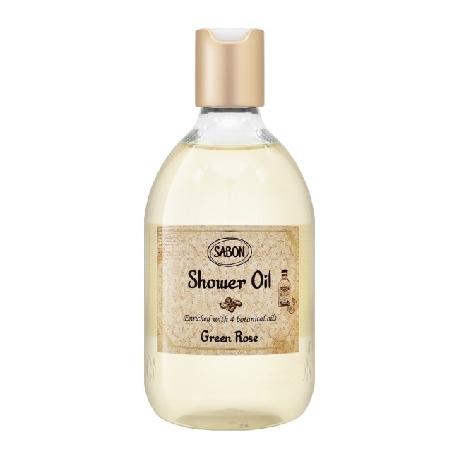 SABON Green Rose 綠玫瑰沐浴油 300ml #新版