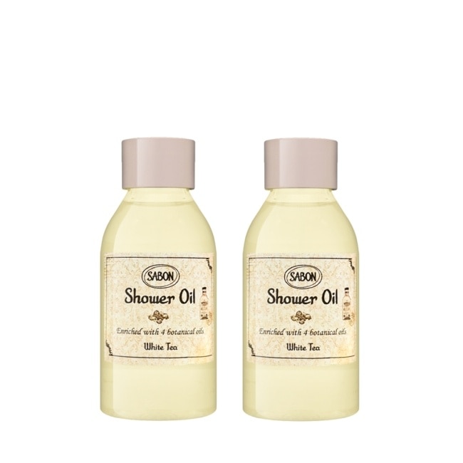 SABON White Tea 白茶沐浴油 100ml 二入組