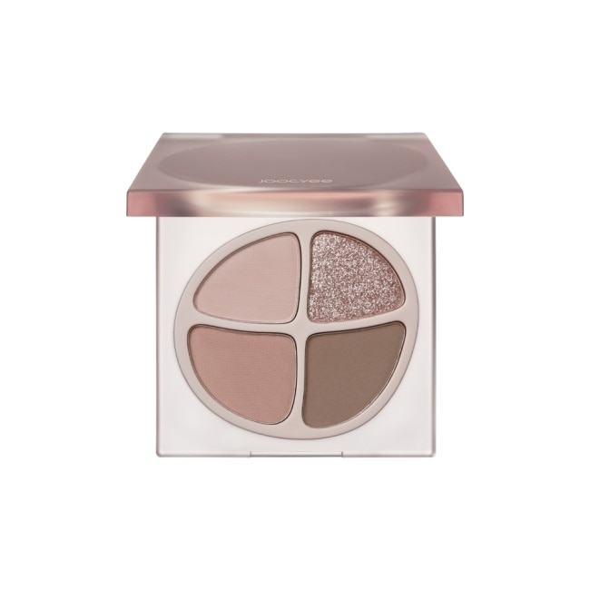 JOOCYEE酵色 四色眼影盤4.3g F10奶杏盤