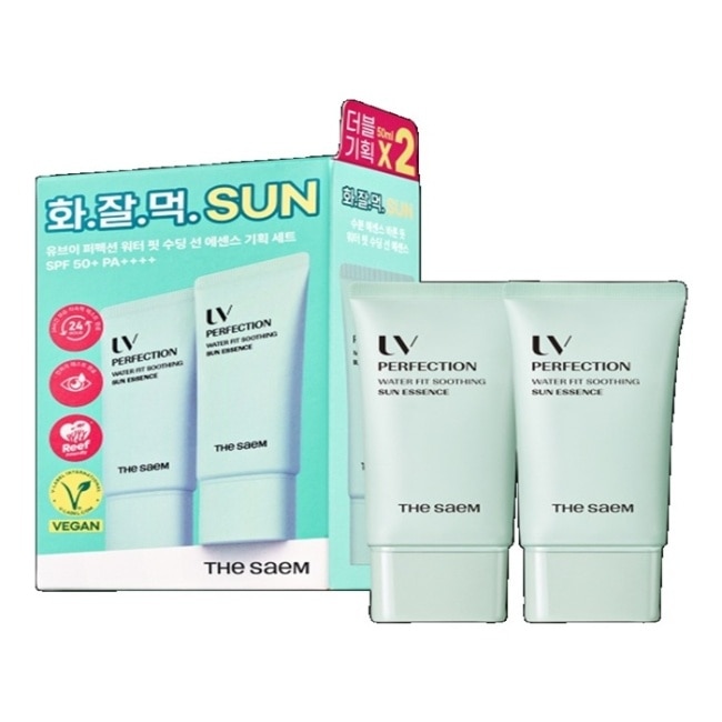 【韓國 THE SAEM 得鮮】完美水潤精華50ml 2入組