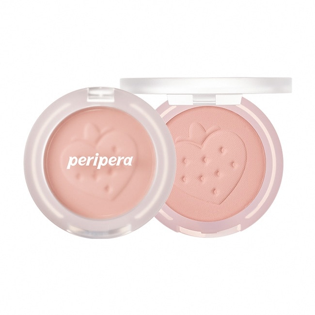 PERIPERA 刻字微笑腮紅 26米白草莓 4.2g