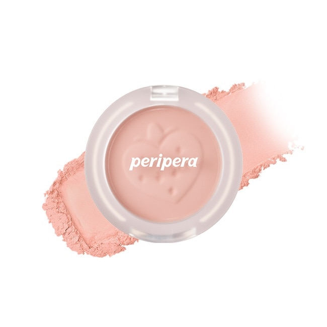 PERIPERA 刻字微笑腮紅 26米白草莓 4.2g