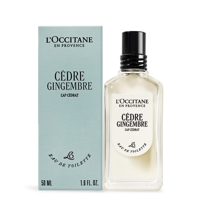 L’OCCITANE 歐舒丹 雪松生薑淡香水(50ml)-專櫃公司貨