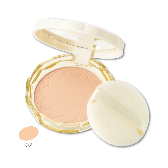 CEZANNE 絲滑防曬蜜粉餅-蕊心 387R-02 10G