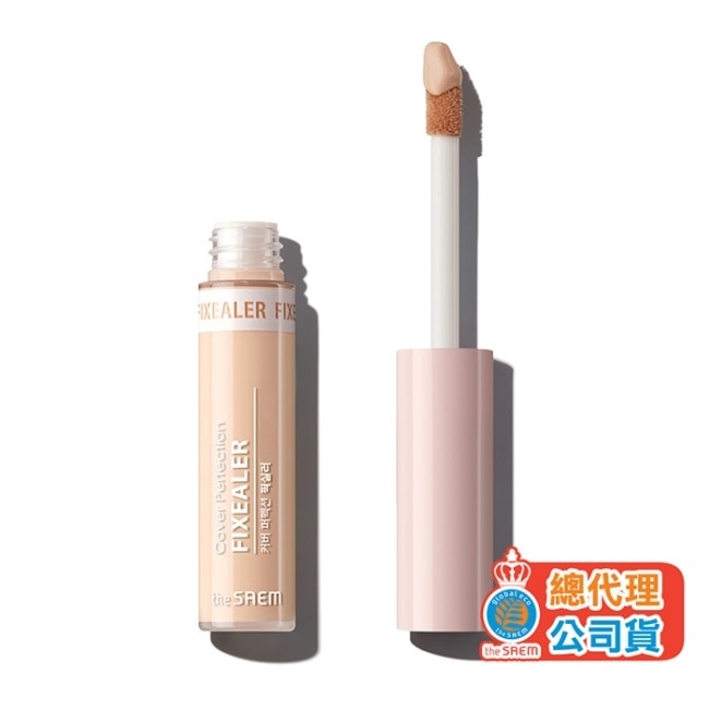 【韓國 THE SAEM 得鮮】絲滑定妝遮瑕6.5g 1.5