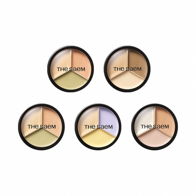 【韓國 THE SAEM 得鮮】完美三色遮瑕膏12.8g 05