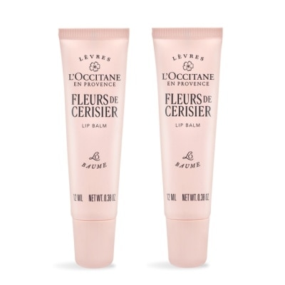 L’OCCITANE 歐舒丹 - L’OCCITANE 歐舒丹 櫻花護唇膏(12ml)X2-新版-專櫃公司貨