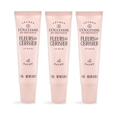 L’OCCITANE 歐舒丹 - L’OCCITANE 歐舒丹 櫻花護唇膏(12ml)X3-新版-專櫃公司貨