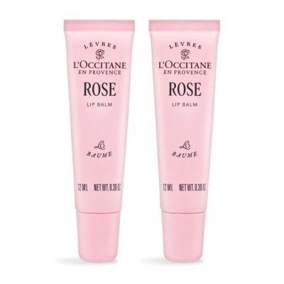 L’OCCITANE 歐舒丹 - L’OCCITANE 歐舒丹 玫瑰護唇膏(12ml)X2-新版-專櫃公司貨