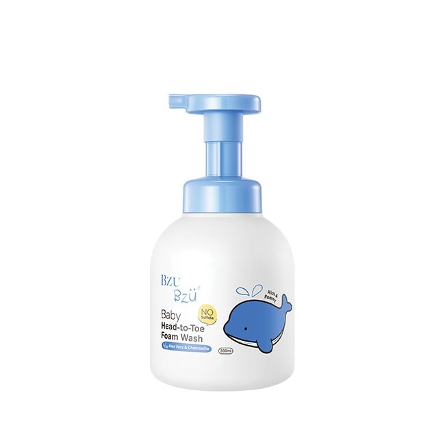 BZU BZU 嬰兒洗髮沐浴慕斯 (蘆薈與洋甘菊) 300ml image