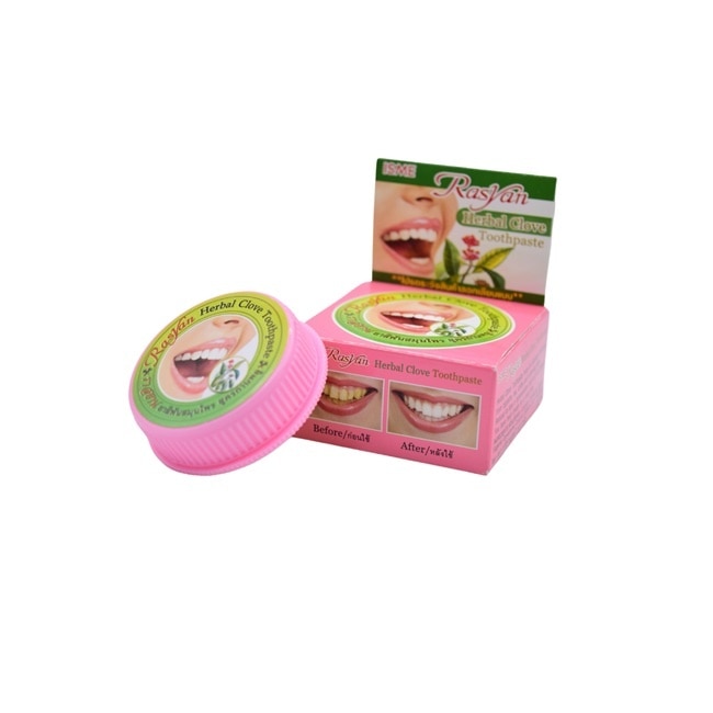 泰國 RASYAN 強效去漬牙粉(牙石煙茶黃漬)5gX6