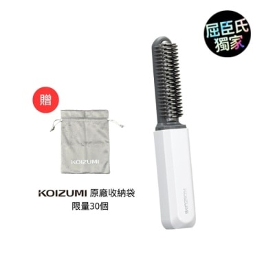 KOIZUMI 【原廠公司貨】日本KOIZUMI小泉成器 -mini瀏海梳KHR-G420-WE(白)