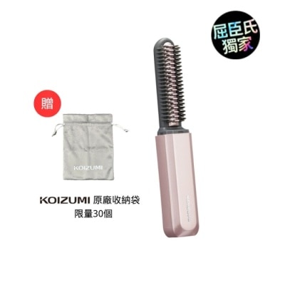 KOIZUMI 【原廠公司貨】日本KOIZUMI小泉成器 -mini瀏海梳KHR-G420-PE(粉)
